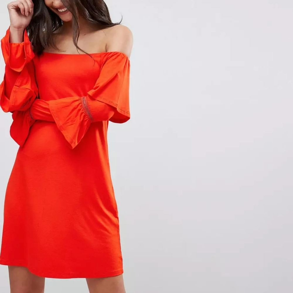 ASOS off shoulder dress
